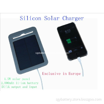 2000mAh Power Bank of Solar Charger for Cell Phone (SGY63)